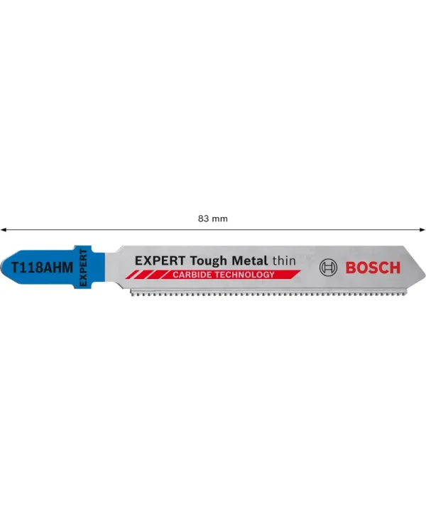 Bosch T118AHM Expert Tough Metal thin blade za stijeni alatne pile za metal.