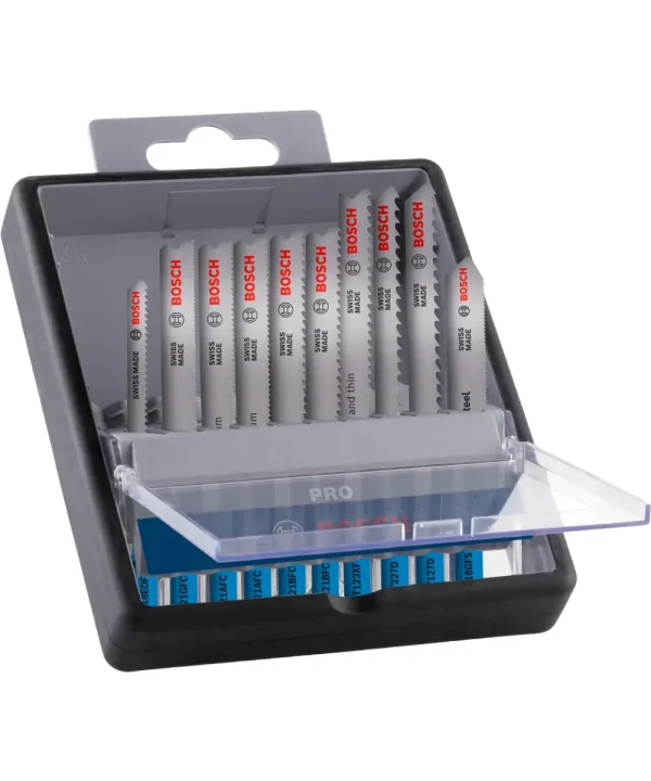 Bosch skup bita za ubodne pile metal inox aluminij 10-dijelni set.