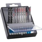 BOSCH PRO 10-dijelni set listova za ubodnu pilu za stolare, drvo i lim