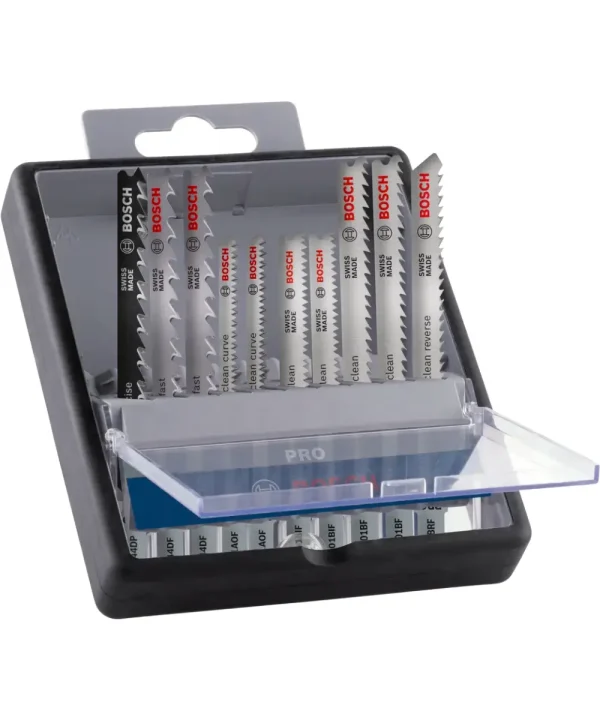 Bosch pro ubodni set listova za tvrdo drvo i laminat u kutiji.