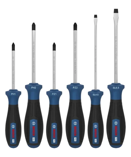 BOSCH PRO 6-dijelni set odvijača PH, PZ i SL