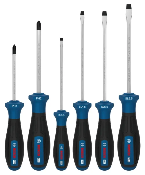 BOSCH PRO 6-dijelni set odvijača PH i SL