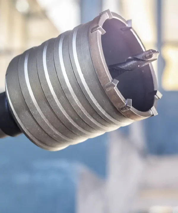 Dvodijelna kruna za beton za SDS max-5 s navojem 45-150 mm.