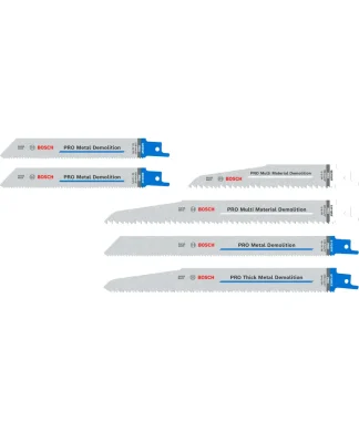 BOSCH 6-dijelni set listova za sabljastu pilu za rušenje PRO Demolition