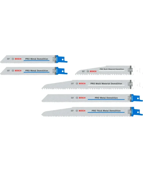 BOSCH 6-dijelni set listova za sabljastu pilu za rušenje PRO Demolition