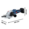 BOSCH aku rezac armature PRO GBC18V 32PS do 32 mm 5