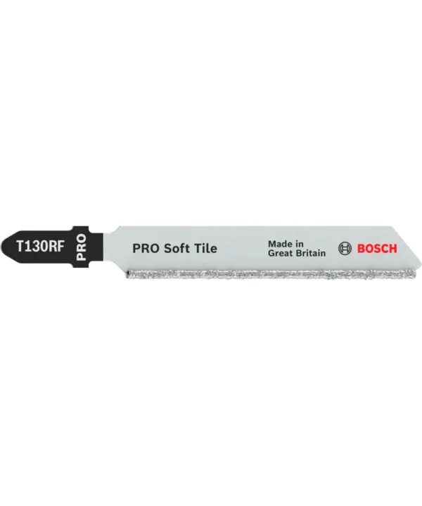 Bosch T130RF PRO Soft Tile pločasti nož za pločice, ploha-časopisni dizajn.