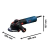 BOSCH kutna brusilica EXPERT EXWS20-125SB 2000 W BOSCH kutna brusilica EXPERT EXWS20 125SB 2000 W 9
