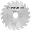 BOSCH list za aku kružnu pilu za drvo PRO Wood Cordless 85-190 mm Bosch PRO cirkular za drvo s oznakama i specifikacijama.