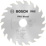 BOSCH list za aku kružnu pilu za drvo PRO Wood Cordless 85-190 mm
