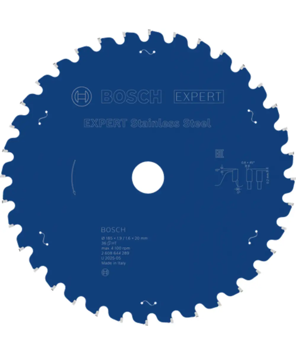 Bosch EXPERT inox kružna pila disk za metal 185-230 mm, 46 zuba, za kružne pile.