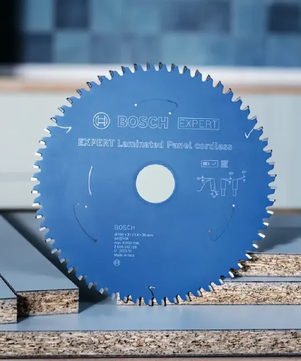 Kružna pila Bosch EXPERT za oplemenjenu ivericu, 160-190 mm, bez kabla.