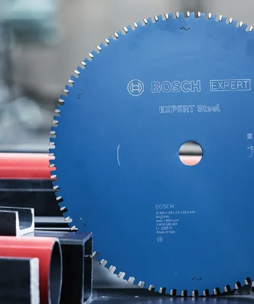 Bosch EXPERT Steel pila za suho rezanje čelika, 254-355 mm, plava boja.
