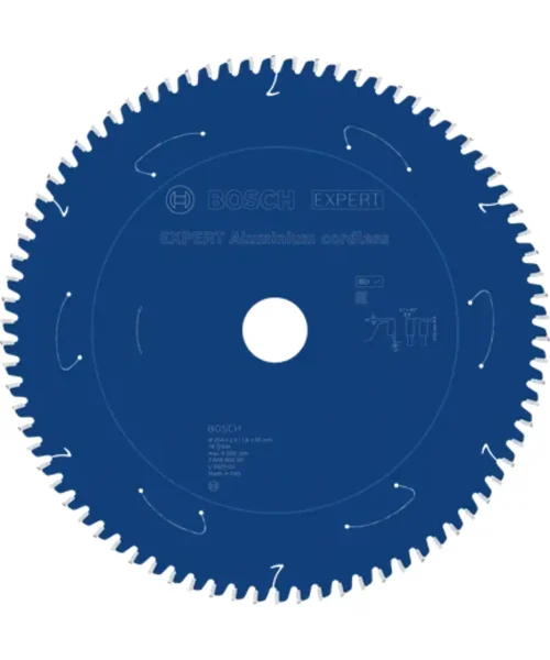 Bosch EXPERT aluminijska pila za aluminij 216-254 mm s 66 zuba, prikazana na slici.