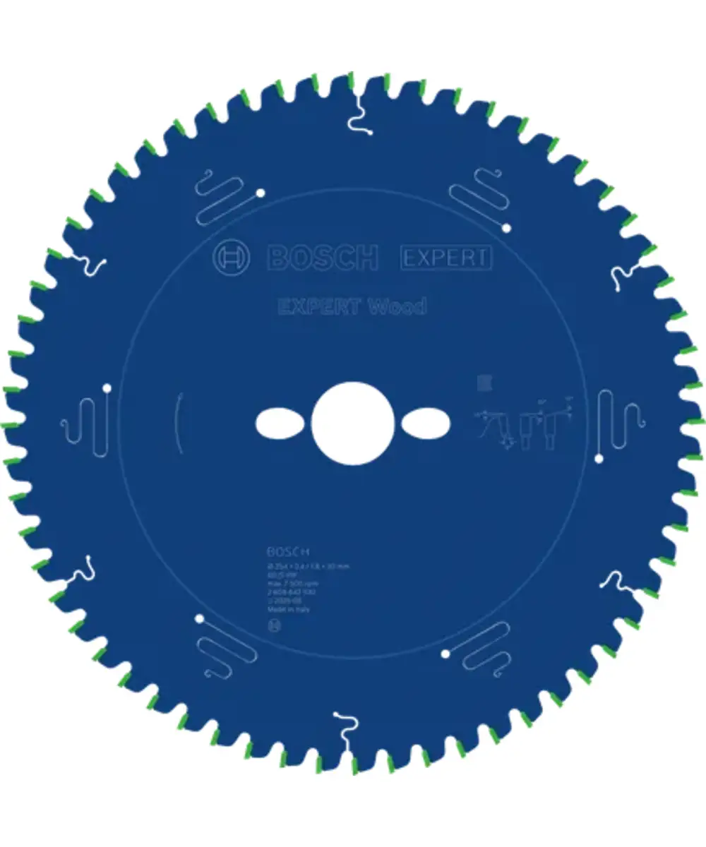 BOSCH list za potezno-nagibnu pilu za drvo EXPERT Wood 210-315 mm Bosch Expert drvena pila za potezno-nagibnu pilu s 72 zuba, 210-315 mm, 300 x 30 mm.