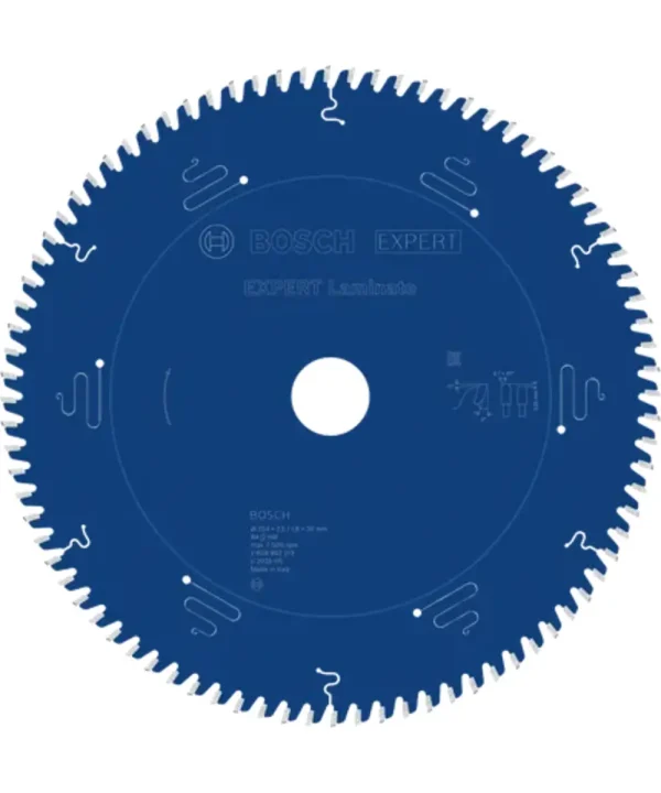 BOSCH EXPERT pilu za laminat s 84 zuba, 216-254 mm, za potezno-nagibnu pilu.