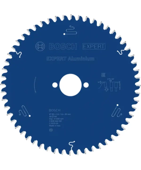 Bosch EXPERT aluminijski list za kružnu pilu s 42 zuba, promjera 150-235 mm.
