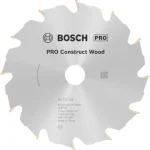 BOSCH list za ručnu kružnu pilu za građevinsko drvo PRO Construct Wood 150-235 mm