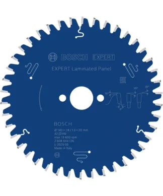 Kružna pila disk Bosch EXPERT za oplemenjenu ivericu, 140-190 mm, 60 zuba.