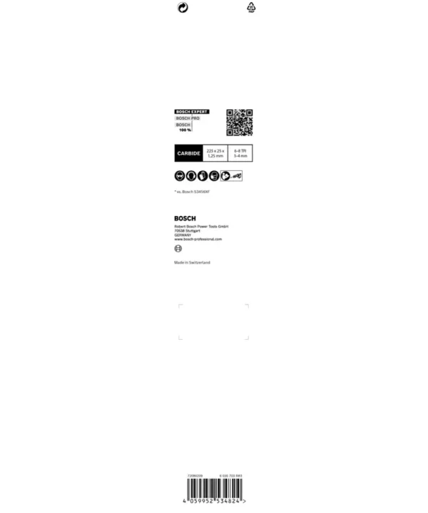 Bosch list za sabljastu pilu EXPERT S1156XHM Multi Material 225 mm.