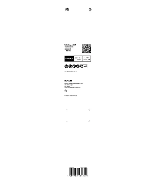 BOSCH list za sabljastu pilu EXPERT S1167XHM Wood with Metal Demolition 225 mm, 3 kom