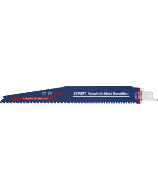 BOSCH list za sabljastu pilu EXPERT S1167XHM Wood with Metal Demolition 225 mm, 3 kom