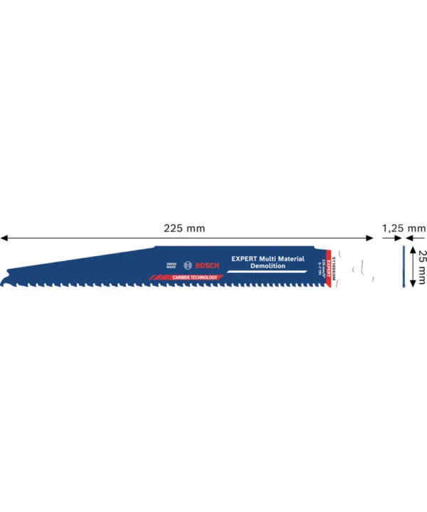 Bosch Expert Multi Material Demolition pila za rezanje drva i metala.