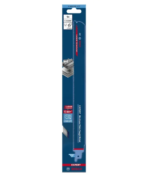BOSCH list za sabljastu pilu EXPERT S1255HHM Medium-Thick Tough Metal 300 mm