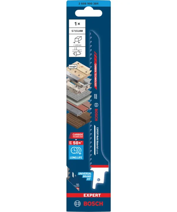 Bosch EXPERT pila za sabljaste pile S715LHM 190 mm.