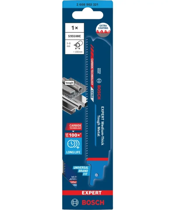 Bosch S955HHC rezni list za sabljastu pilu za tvrdi metal 150 mm.