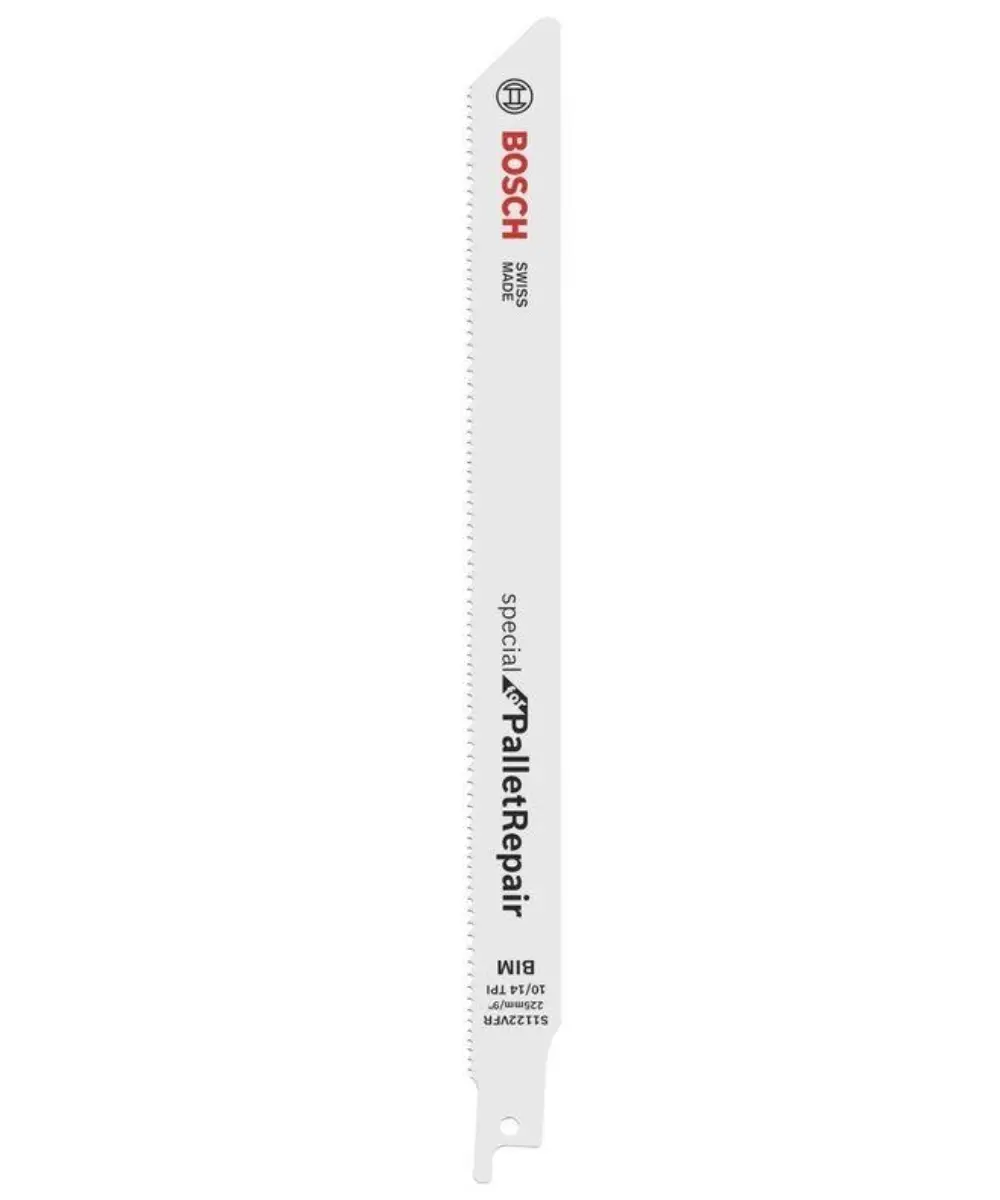 BOSCH list za sabljastu pilu S1122VFR Pallet Repair 225 mm, 200 kom BOSCH list za sabljastu pilu S 1122 VFR Pallet Repair 225 mm 200 kom