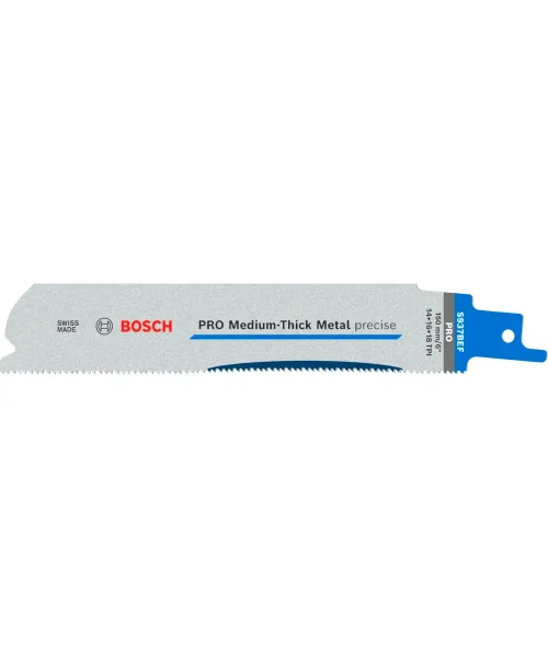 BOSCH PRO srednothična pila za metal 150 mm, 5 komada, za precizno rezanje metala.