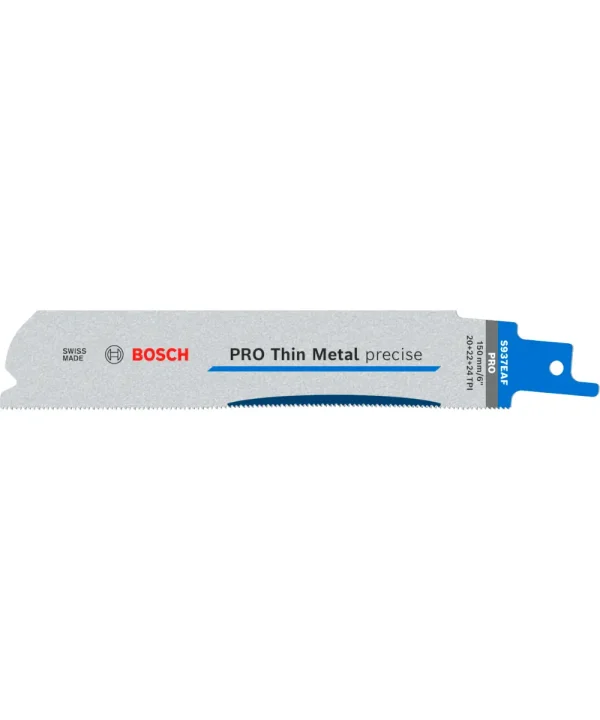 BOSCH PRO Thin Metal pilu za tanki metal 150 mm, 5 kom. za precizno rezanje tankog metala.