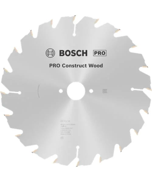 BOSCH list za stolnu kružnu pilu za građevinsko drvo PRO Construct Wood 250-500 mm