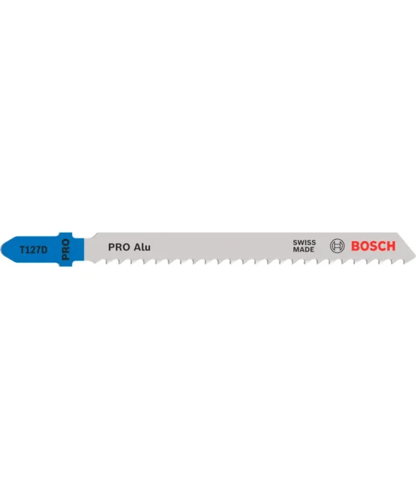 Pila za metal i drvo Bosch T128P PRO Alu sa zubom, plavobijela verzija.