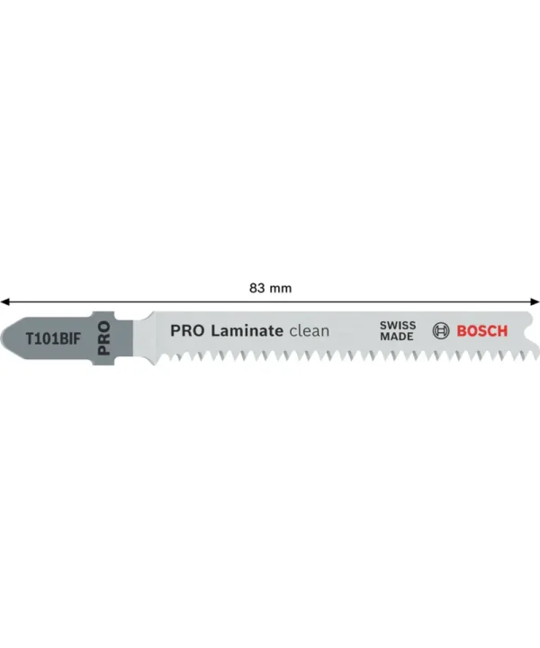 Bosch PRO Laminatna pila sa zupcima, 83 mm, za završne rezove.