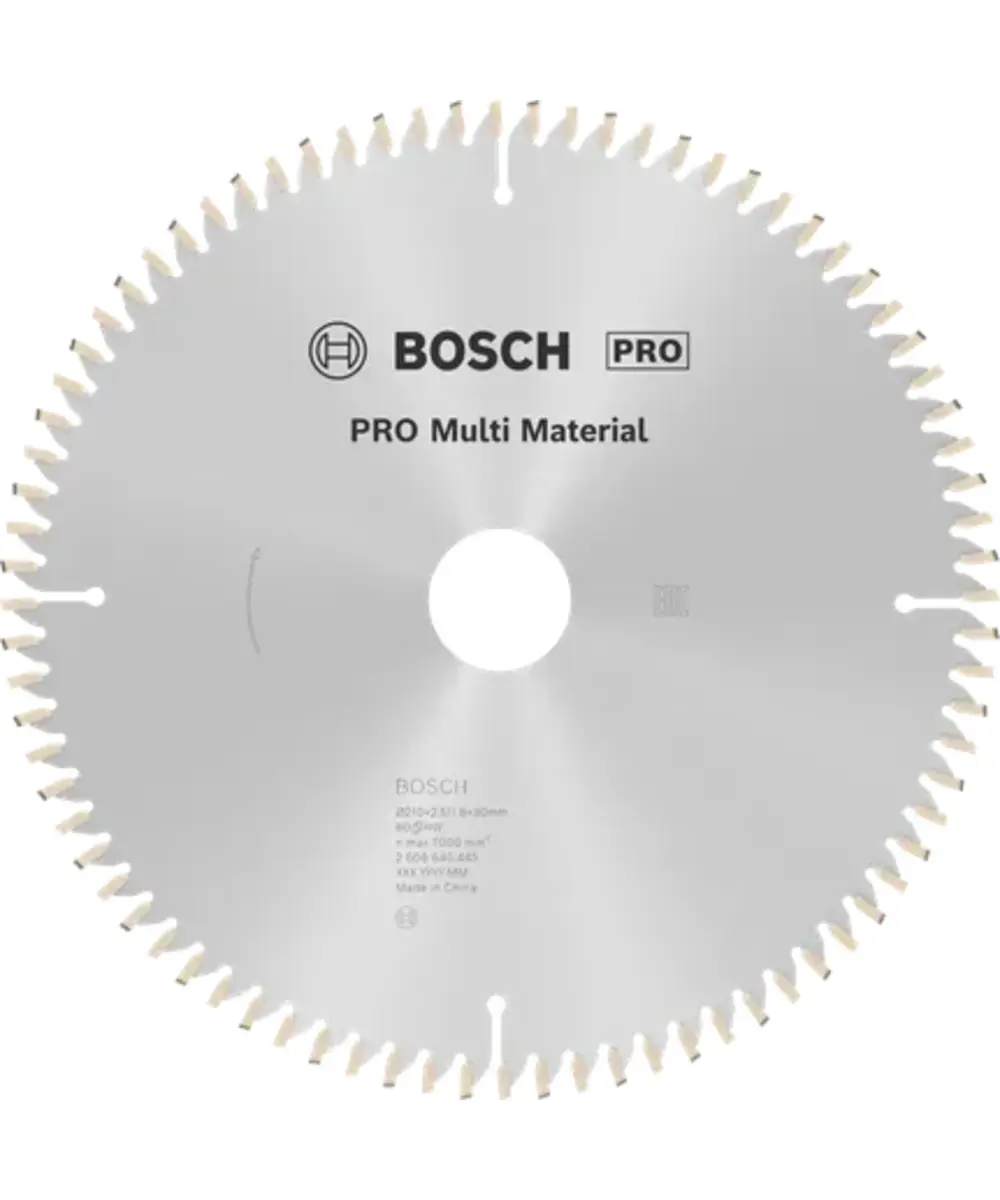 BOSCH univerzalni list za potezno nagibnu pilu PRO Multi Material 210 x 30 mm 80 zuba 01